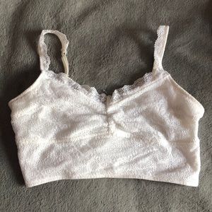 White Gilly Hicks Bralette